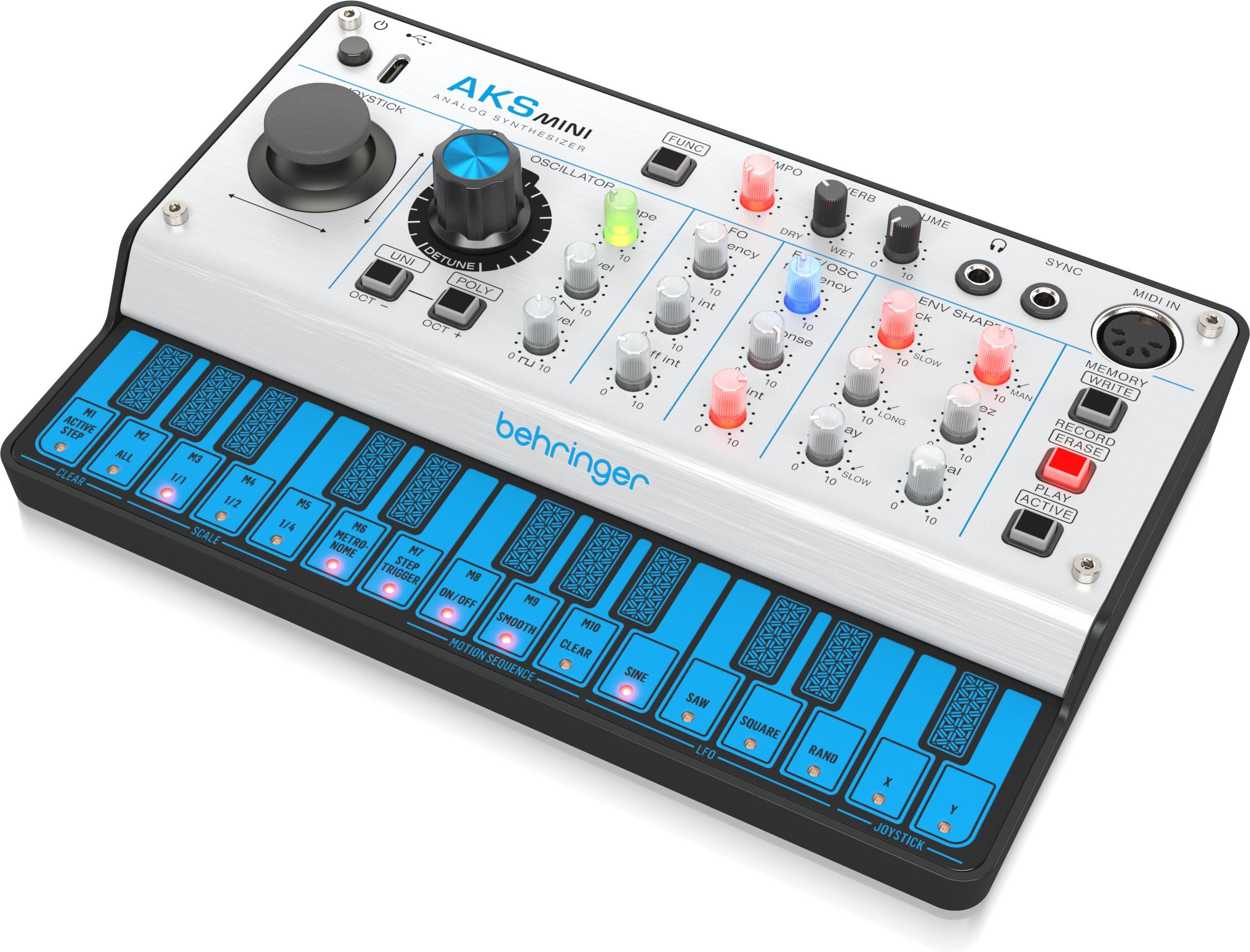 Behringer AKS MINI Portable Analogue Polyphonic Synthesizer